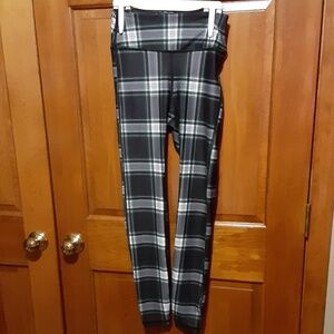 Gilly Hicks Plaid Pull-On Pants